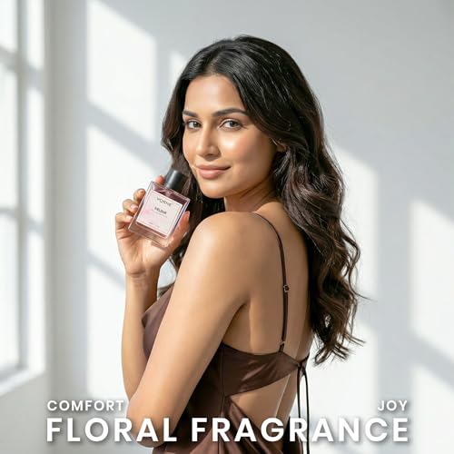 Image of VORNE Perfume for Women Combo Pack of 2 | Eau de Parfum 20ml & Solid Perfume 12g | Long Lasting Women Perfume | Fresh Floral & Rose Fragrance | Party, Daily use & Date Night | Perfume Gift Set for Women | Valentines day gift