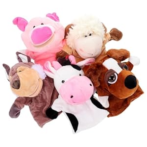 Ciyodo Zwierzęce Pacynki 5 szt.