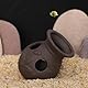 BAIFULAI Keramik Versteck, 3 Stück Aquarium Höhle,Fisch Tank Zubehör, Aquariendeko, Garnelenhöhle Fisch Zuhause, Fisch Garnelen Versteck, Keramik Ablaichhöhle für Aquarium Fisch Tank (Vase)