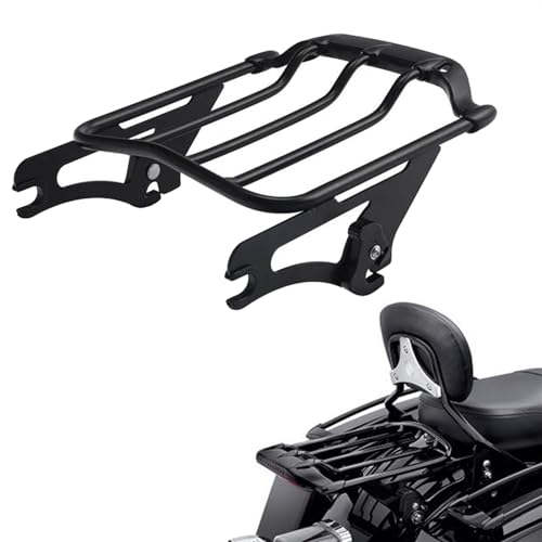 Porte-Bagages Double pour Moto HD Touring, Finition Premium pour FLHR