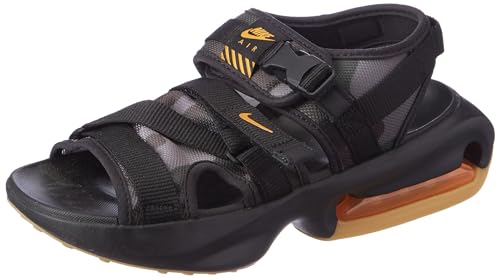 Nike Mens Air Max Sol Sandal-Black/Vivid Orange-Gum Light Brown-Fj5446-010-7 (B0D2T91KNT) Amazon Price History, Amazon Price Tracker