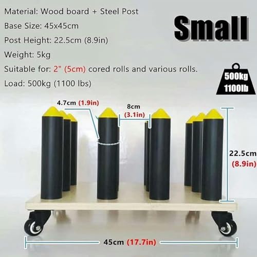 Estante ajustable para telas de metal resistente para almacenamiento profesional 4