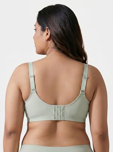 Image of ELEG & STILANCE Maternity Feeding Bra Padded Nursing Bra with Adjustable Straps Easy Baby Breastfeeding New Moms Back Hook Closure
