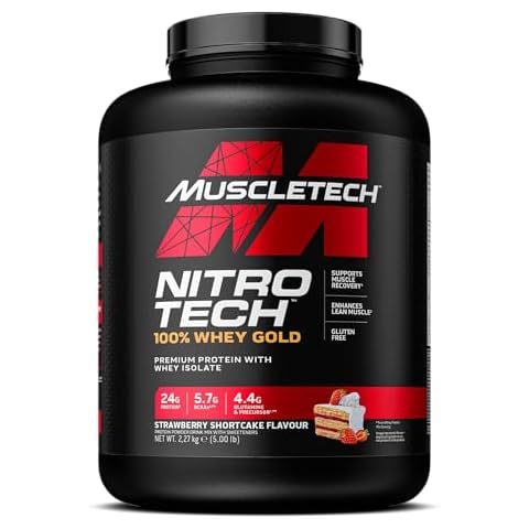 MuscleTech NitroTech Whey Gold Protein Powder Cover