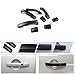 HAPPYHORSE Fit for Land Rover LR4 Discovery 4 2009-2016 / Range Rover Sport 2010-2013 Black Door Handle Protective Cover Trim ABS car Accessories (Matte Black with keyless Entry)