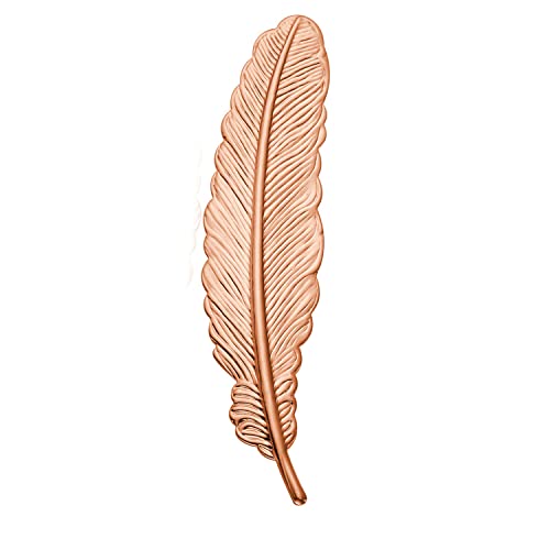 Image of U7 Brooches Jewelry for Women Men, Stainless Steel 18K Gold Plated Classic Feather /Flower /Tree of Life /Custom Photo /Breast Cancer Awareness Pink Ribbion Brooches and Pins for Wedding Dress or Party