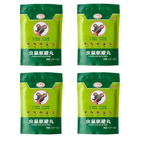 Image of Mouse & Rat Repellent Pills - Mice & Rats Away Naturally for Long-Lasting Natural Rodent Control for Home, Car & Garage Safe for Kids & Pets Indoor /Outdoor Use (Pack Of 4)