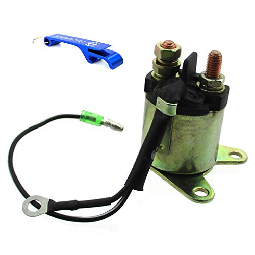 TC-Motor Solenoid Starter Relay For Honda GX160 5.5HP GX200 6.5HP Engine Generator/Go Kart TBM80 GK80 GK196 MID GK-1 GK-2 5.5HP 6.5HP/ TrailMaster TBM80 GK80 GK196 MID GK-1 Mid GK-2 5.5HP 6.5HP