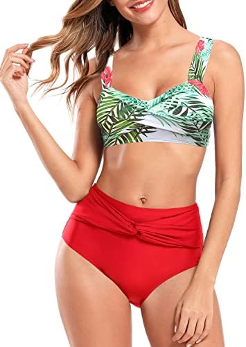 two piece tube top swimsuit