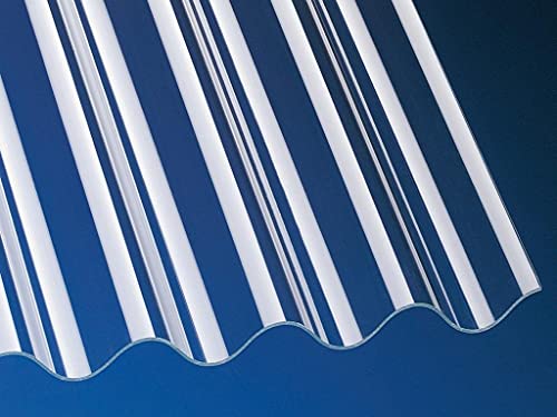 Highlux® Acrylglas-Profilplatte, 3mm Stark, P5 177/51, glasklar, glatt 920mmx2500