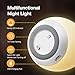 JolyWell Night Light for Kids, Baby Egg Light with 7 Colors Changing Mode & Stepless Dimming, Nursery Night Lamp BPA Free,Rechargeable Egg Night Light for Breastfeeding 1h Timer & Touch Control
