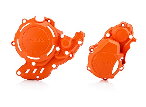 Kit X-Power protections orange 2 16 évite les carters cassés