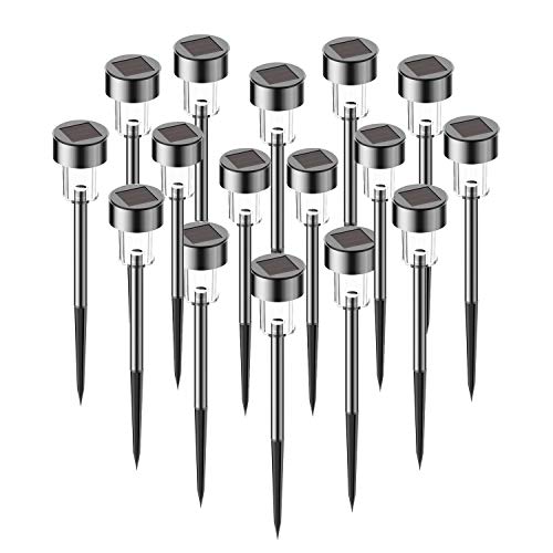 SURSUN Solar Lights Outdoor [16pack]- Solar Powered Pathway...