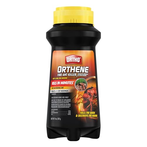Ortho Orthene Fire Ant Killer1, Kills The Queen, Destroys up to 189 Mounds, Begins Working in 60 Minutes, 14 oz.