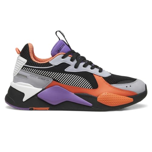 PUMA Mens Rs X Toys Lace Up Sneakers Shoes Casual - Black, Orange - Size 10.5 M