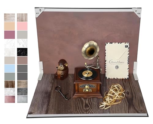 Yoocheese Photography Backdrops for Product Photos: 11pcs/22pattern Double-Sided Small Paper