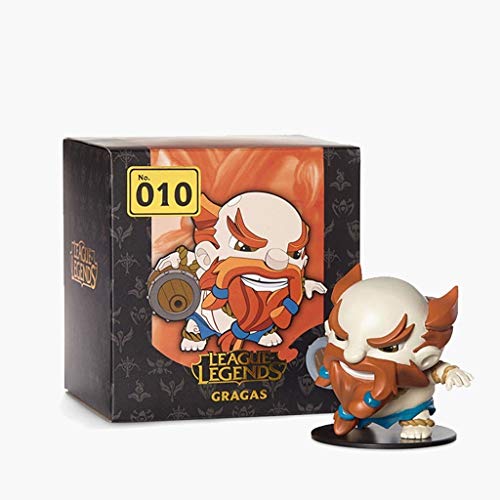 CQ Pop Juego!El camorrista - Gragas Figurita PVC Modelo de Juguete de Regalo de LOL Juego Ordenadores 10CM Toys