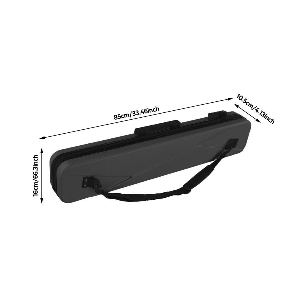 Borsa Porta Stecche Biliardo Custodia Rigida Impermeabile Antiurto Maniglia Tracolla Adatta a Appassionati Tornei Regalo