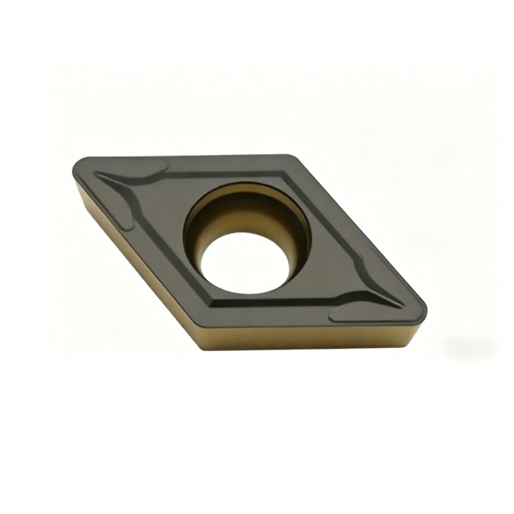 DCMT32.51 DCMT11T304-IC533 plaquitas de torneado de carburo sólido, puntas de corte indexables de torno para mecanizado de acero