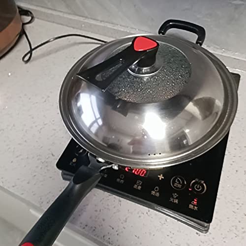 Wok de Hierro Fundido 32 cm con Tapa miniatura 5