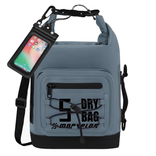 Image of MORXPLOR Dry Bag Waterproof,5L /10L /20L /30L /40L /55L Roll Top Dry Bag Backpack with WaterProof Phone Case for Swim,Kayak