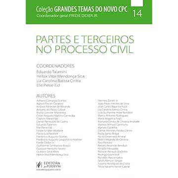 Capa do livro Partes e Terceiros no Processo Civil