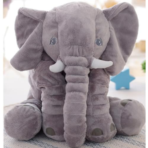 OUKEYI 15.7 Inch/40cm Elephant Plush Toy Soft Elephant Stuffed Animals Plush Toys for Girls Boys Birthday