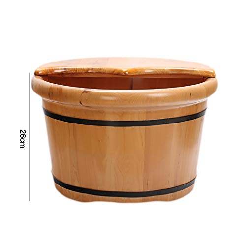 Baño de pies de madera con cubierta 42 x 26 cm miniatura 3