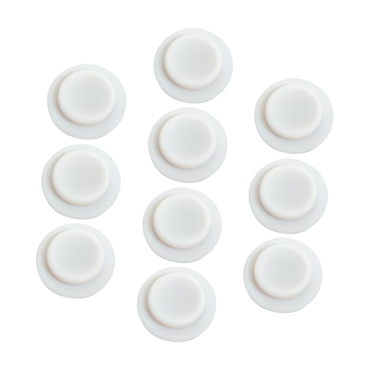 Generic 10pcs Silicone Sealing Rings for Milk Storage Cups Leak Gaskets for Wide Mouth Bottles Durable and Flexible Silicone Washer for Breast Milk Preservation
