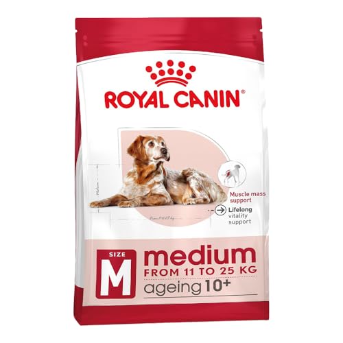 Royal Canin Comida para perros Medium Ageing +10 15kg