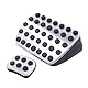 Pedalkappen Pedalabdeckung Fußpedal Bremspedal Gaspedal Feststellbremspedal Pedale Abdeckung für W202 W203 W124 W210 W211 CLC CL203 W220 W140 W221 SL R129 R230 CLK C209 SLK R170 R171 CLS C219 SLR R199