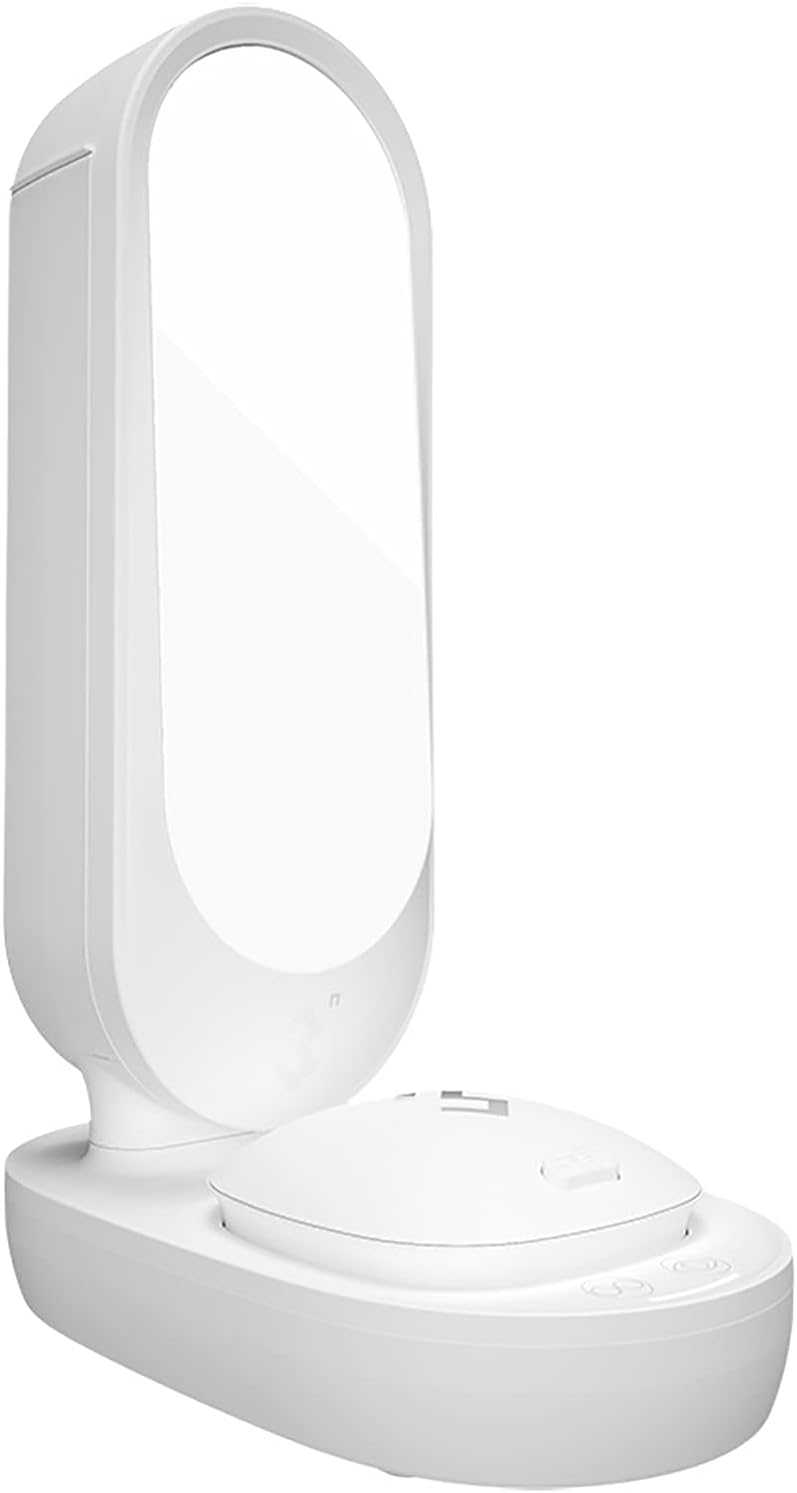Cleaner Case Contact Lens Mirror Cleaner e Glasses Contact Lens Jewelry Cleaning Machine (Color : White Size : 23.5x15.5x9cm)
