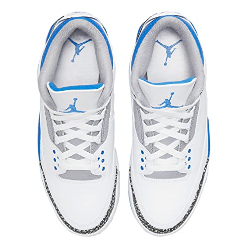 Image of Nike Jordan Mens Air 3 Retro CT8532 145 Racer Blue - Size 13