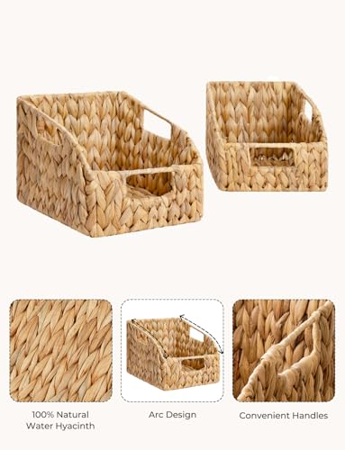 StorageWorks-Pantry-Baskets-for-Organizing-Wicker-Baskets-with-Built-in-Handles-Handwoven-Wicker-Storage-Baskets-Water-Hyacinth-for-Shelves-2-Pack StorageWorks Pantry Baskets for Organizing Wicker Baskets with Built in Handles Handwoven Wicker Storage Baskets Water Hyacinth for Shelves 2 Pack