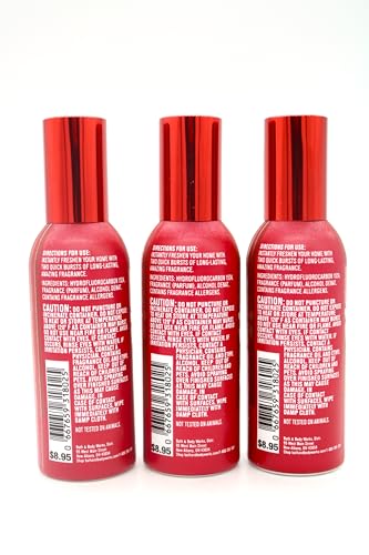 Generic Japanese Cherry Blossom, Bath and Body, Concentrated Room Spray, 1.5 oz each, 3 pack, Red