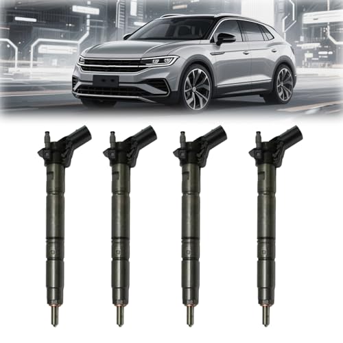 03L130277A 4pcs Diesel Fuel Injector Set for Volkswagen Beetle Golf