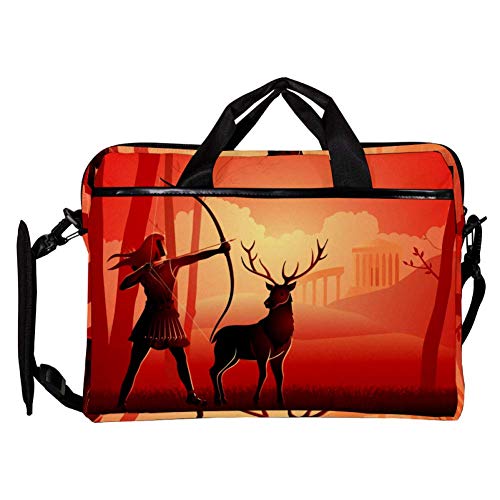 Sac à bandoulière ordinateur portable 14" 15" matelassé et imperméable - 3