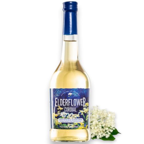 Gourmanity Elderflower Syrup, All Natural...