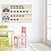 Attendance Pocket Chart for Classroom, Durable Classroom Management Pocket Chart 36 People Cards Included, Helping Hands Pocket Chart for Preschool Sunday School Kindergarten Daycare (Attendance）