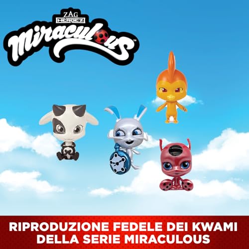 Mini figuritas Miraculous Kwamis en Maletín con Asa para Jugar Fuera de Casa 4