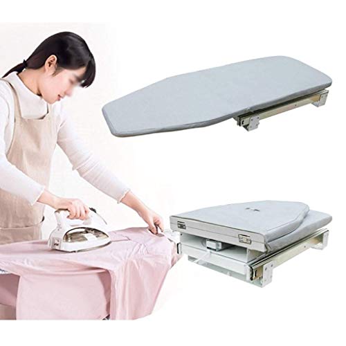 Planche à repasser haut de gamme pliable grise pour dressing luxueux
