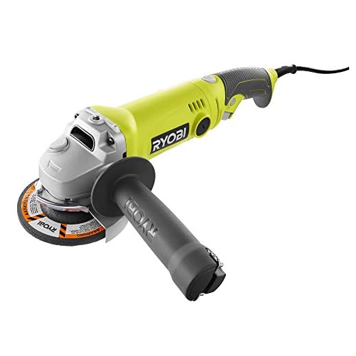 RYOBI 7.5 Amp 4.5 in. Corded Angle Grinder New