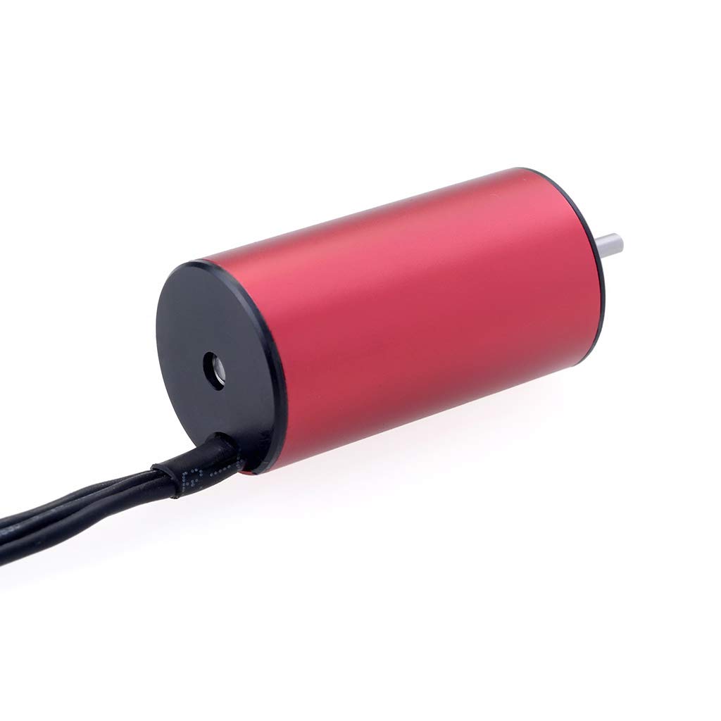 KingVal Replacement 2040 3200KV Waterproof Brushless Motor Shaft 2.3mm Compatible with 1/16 1/18 RC Car