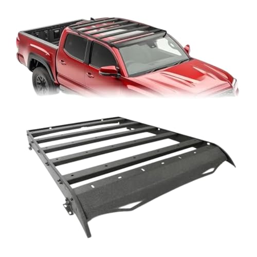 Barres de toit Tacoma 350lb panier de transport robuste