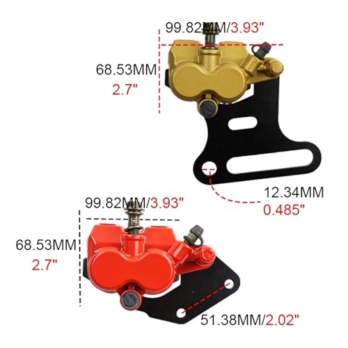 Disque de frein 125cc ATV résolvant les pertes de puissance de frein