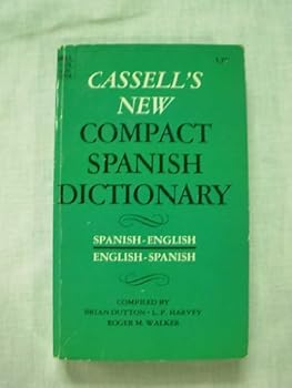 Hardcover Cassell's New Compact Spanish-English English-Spanish Dictionary Book