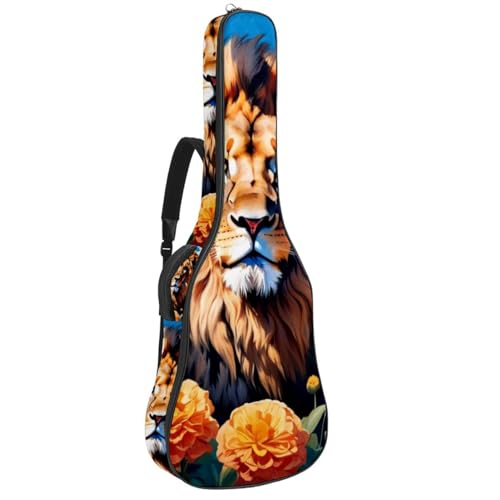 Sac de transport guitare imperméable avec mousse antichoc et poches