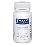 Pure Encapsulations Melatonin-SR - Extended Release Melatonin - Supports Restful Sleep* - Sleep Supplement - Gluten Free & Vegan - 60 Capsules