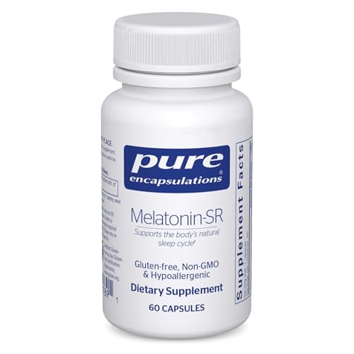 Pure Encapsulations Melatonin-SR - Extended Release Melatonin - Supports Restful