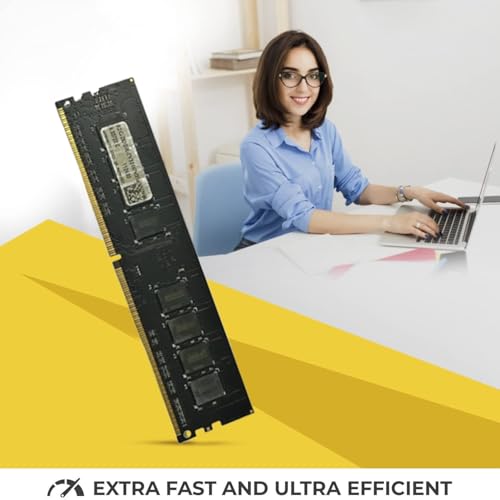 Image of PremiumAV 32GB DDR4 3200MHz Black RAM for Desktop - High-Speed 288-Pin DIMM Module for Gaming PC, Workstation & Multitasking - Low Voltage 1.2V, Plug & Play, Intel AMD Compatible